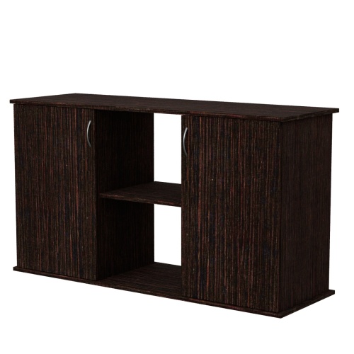 Детальная картинка Подставка AquaPlus 120 (121*41*72) две дверки ДСП, венге, в коробке, подходит для моделей аквариумов LUX П264, LUX П288