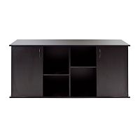 Картинка анонса Подставка AquaPlus 150 (151*51*71 см) две дверки ДСП, черная, собранная, подходит для модели аквариума LUX П450