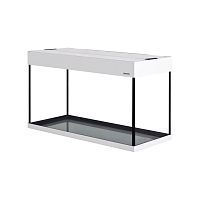 Картинка анонса Аквариум AquaPlus LUX LED П120 белое дерево (81х36х49 см) стекло 6 мм, прямоугольный, 105 л., аквар. коврик
