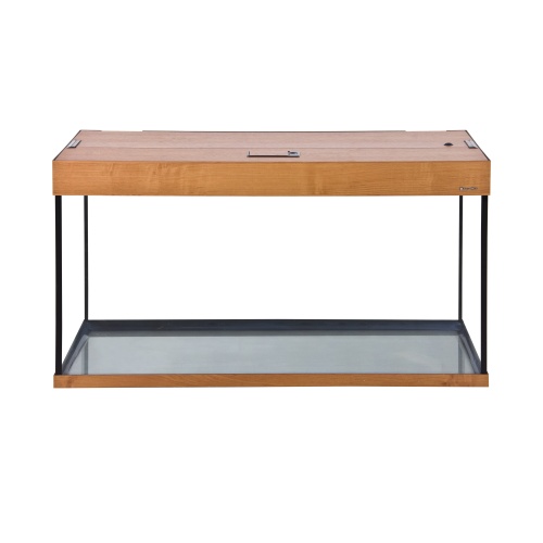 Детальная картинка Аквариум AquaPlus LUX П200 ольха (101х41х56 см) стекло 6/8 мм, прямоугольный, 181 л., с лампами Т8 2х30 Вт, аквар. коврик фото 2