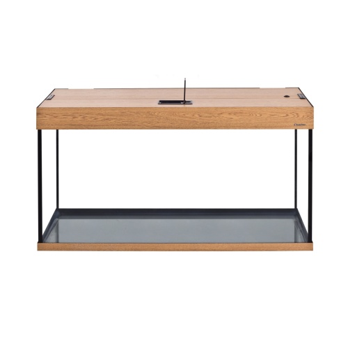 Детальная картинка Аквариум AquaPlus LUX П200 дуб (101х41х56 см) стекло 6/8 мм, прямоугольный, 181 л., с лампами Т8 2х30 Вт, аквар. коврик фото 3