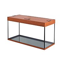 Картинка анонса Аквариум AquaPlus LUX П200 груша (101х41х56 см) стекло 6/8 мм, прямоугольный, 181 л., с лампами Т8 2х30 Вт, аквар. коврик