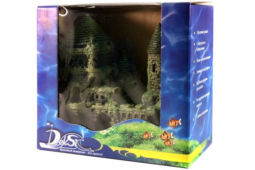 Детальная картинка 102 Грот DEKSI Замок  22х20х11см фото 5