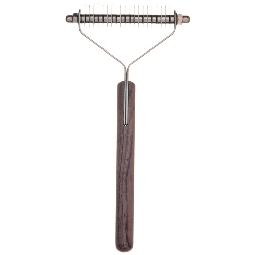 Детальная картинка Стриппинг DeLIGHT Y-б.20 лезвий, для густой, средней и длинной шерсти фото 2