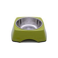 Картинка анонса Миска COMFY MELAMINA 02 L (22х7,5 см) квадрат зеленая
