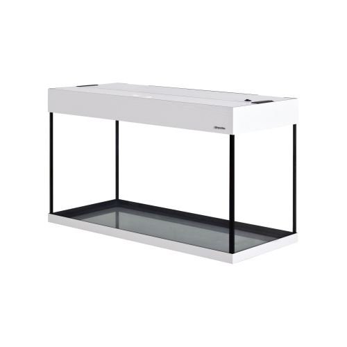 Детальная картинка Аквариум AquaPlus LUX П120 белое дерево (81х36х49 см) стекло 6 мм, прямоугольный, 105 л., с лампами Т8 2х18 Вт, аквар. коврик