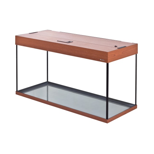 Детальная картинка Аквариум AquaPlus LUX П200 итальянский орех (101х41х56 см) стекло 6/8 мм, прямоугольный, 181 л., с лампами Т8 2х30 Вт, аквар. коврик