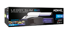 Картинка анонса Cветильник светодиодный AQUAEL LEDDY SLIM DUO MARINE & ACTINIC 10 Вт белый, для аквариума длиной 24-50 см