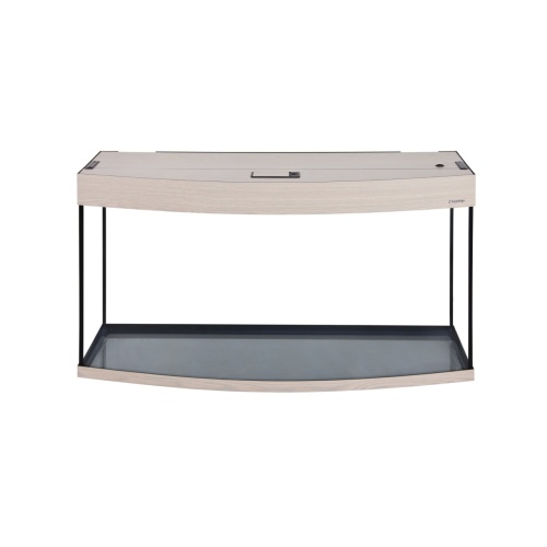 Детальная картинка Аквариум AquaPlus LUX Ф170 выбеленный дуб (101х41х56 см) стекло 6/8 мм, фигурный, 161 л., с лампами Т8 2х30 Вт, аквар. коврик фото 2