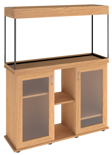 Детальная картинка Аквариум AquaPlus LUX П200 дуб (101х41х56 см) стекло 6/8 мм, прямоугольный, 181 л., с лампами Т8 2х30 Вт, аквар. коврик фото 7