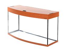 Картинка анонса Аквариум AquaPlus LUX Ф170 груша (101х41х56 см) стекло 6/8 мм, фигурный, 161 л., с лампами Т8 2х30 Вт, аквар. коврик