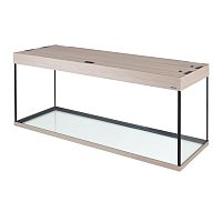 Картинка анонса Аквариум AquaPlus LUX П450 выбеленный дуб (151*51*66 см) стекло 10 мм, прямоугольный, 405л., с лампам Т8 4х36 Вт, аквар. коврик