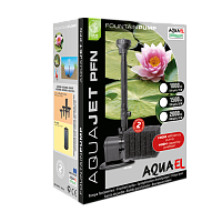 Картинка анонса Насос фонтанный AQUAEL AQUAJET PFN 1500 с губкой (1500 л/ч, 22 Вт, h = 1.6 м) с регулятором производительности