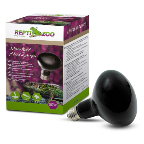Детальная картинка Лампа ночная REPTI ZOO D63050 "ReptiNightglow" 50Вт, для террариумов