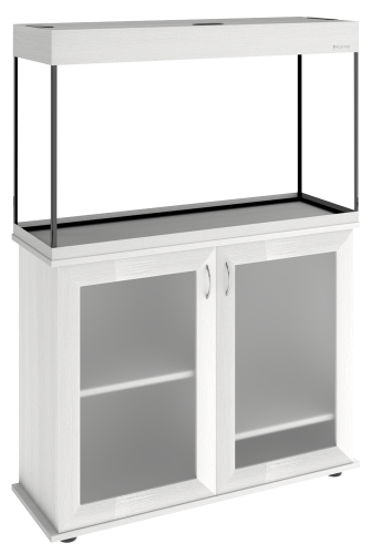 Детальная картинка Аквариум AquaPlus LUX LED П150 белое дерево (91х36х56 см) стекло 6мм, прямоугольный,141 л., аквар. коврик фото 4