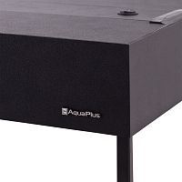 Картинка анонса Аквариум AquaPlus LUX LED П288 черный (121х41х66 см) стекло 10 мм, прямоугольный, 254 л., аквариумный коврик