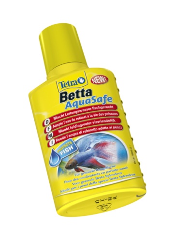 Детальная картинка Средство Tetra Betta AquaSafe 100 мл, делает водопроводную воду безопасной для лабиринтовых рыб фото 2