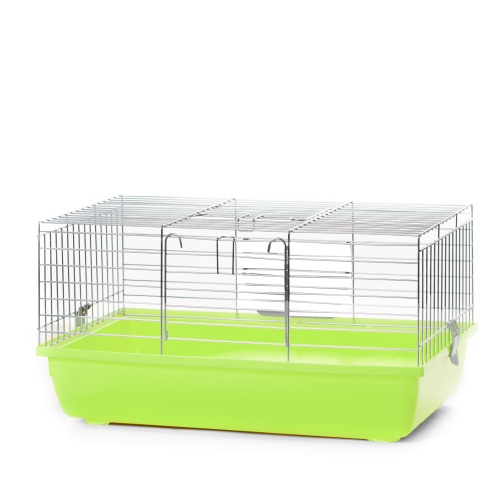 Детальная картинка Клетка InterZoo  G-072 RABBIT 60 ZINK (580х380х310мм), для грызунов, прут цинк