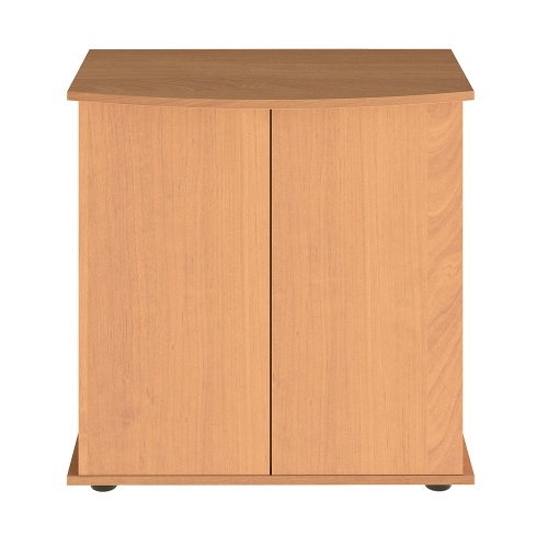 Детальная картинка Подставка AquaPlus фигурная 70 (71х36/30х72 см) две дверки ДСП, бук, в коробке, подходит для модели аквариума LUX Ф105 фото 2