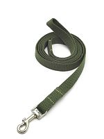 Картинка анонса Поводок брезентовый RichPet Green Dog 20 мм (Карабин №23) Длина 250 см