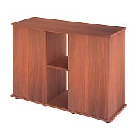 Картинка анонса Подставка AquaPlus фигурная 100 (101х42/33х72 см) две дверки ДСП, итальянский орех, в коробке, подходит для модели аквариума LUX Ф170