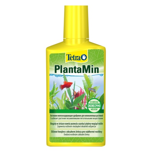 Детальная картинка Жидкое удобрение Tetra Tetra PlantaMin 250 мл, железосодержащее, для пышного роста аквариумных растений