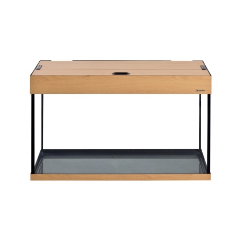 Детальная картинка Аквариум AquaPlus LUX LED П120 бук (81х36х49 см) стекло 6 мм, прямоугольный, 105 л., аквар. коврик фото 2