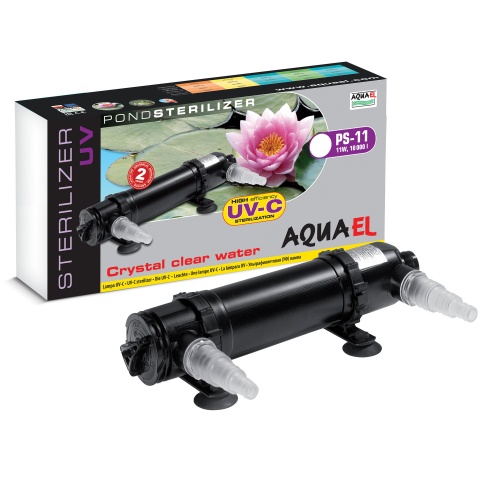 Детальная картинка Стерилизатор AQUAEL STERILIZER UV PS 11W для пруда до 10 m³ (13 Вт) фото 3