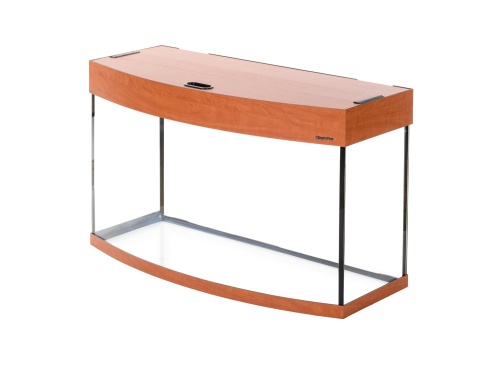 Детальная картинка Аквариум AquaPlus LUX Ф115 груша (81х36х49 см) стекло 6 мм, фигурный, 98 л., с лампами Т8 2х18Вт, аквар. коврик