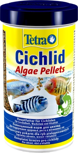 Детальная картинка Корм Tetra Cichlid Algae 500 мл, шарики для цихлид, со спирулиной