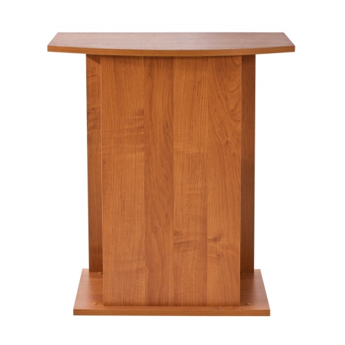 Детальная картинка Подставка AquaPlus фигурная 60 (61х32/24х72 см) без дверки, ольха, в коробке, подходит для модели аквариума STD Ф70 фото 2