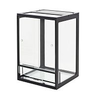 Картинка анонса Террариум профильный AquaPlus PROFI 40 (30х30х45 см) стекло: стенки 5 мм, дно 8 мм, черный