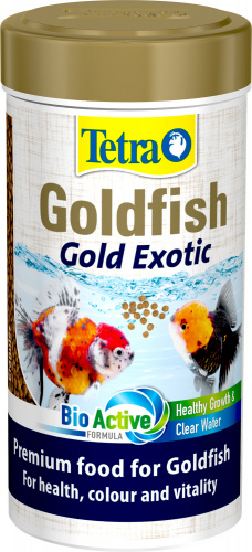 Корм Tetra Goldfish Gold Exotic  250 мл, гранулы премиум для селекционных и обычных золотых рыбок