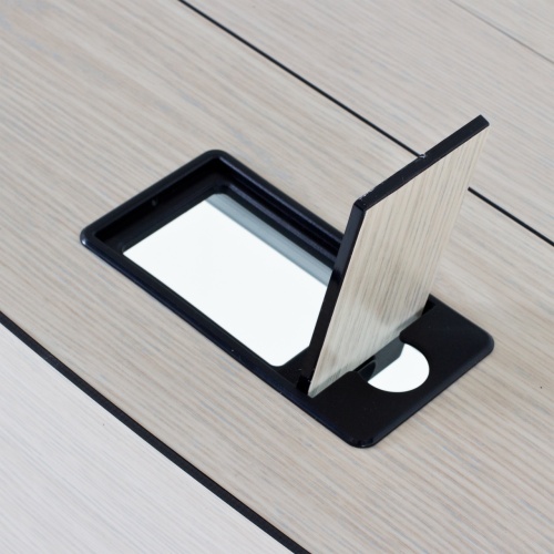 Детальная картинка Аквариум AquaPlus LUX LED Ф170 выбеленный дуб (101х41х56 см) стекло 6/8 мм, фигурный, 161 л., со светодиодным модулем AQUAEL LEDDY TUBE Retro Fit Sunny 1х17 W / 928 мм, аквар. коврик фото 6