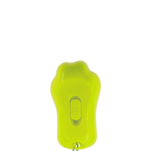 Детальная картинка Кликер трёхтоновый в форме лапки с браслетом ZooOne (ЗЕЛЕНЫЙ) фото 2