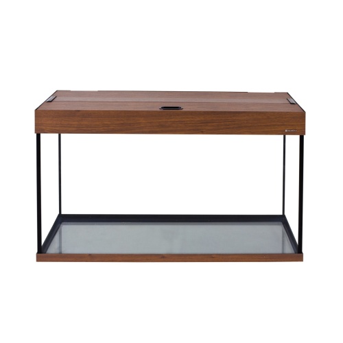 Детальная картинка Аквариум AquaPlus LUX LED П150 орех (91х36х56 см) стекло 6мм, прямоугольный,141 л., аквариумный коврик фото 2