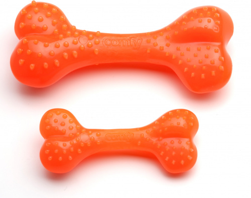 Игрушка для собак COMFY MINT DENTAL  косточка 8.5 см оранжевая