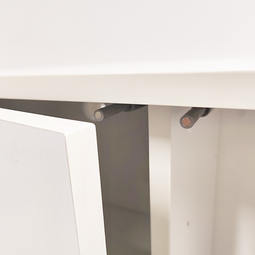 Детальная картинка Подставка AquaPlus 100 (101*41*72 см) две дверки ДСП, белое дерево, в коробке, подходит для модели аквариума LUX П200 фото 9