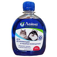 Картинка анонса Средство Лайна для животных 0,3 л (концентрат), для уборки и дезинфекции