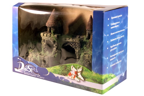 Детальная картинка 103 Грот DEKSI Замок  33х22х14см фото 5