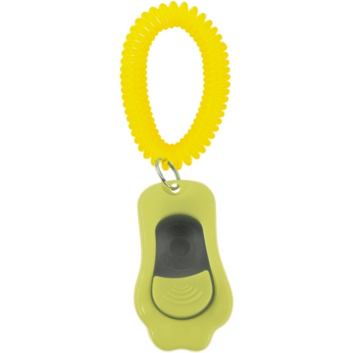 Детальная картинка Кликер трёхтоновый в форме лапки с браслетом ZooOne (ЗЕЛЕНЫЙ) фото 5