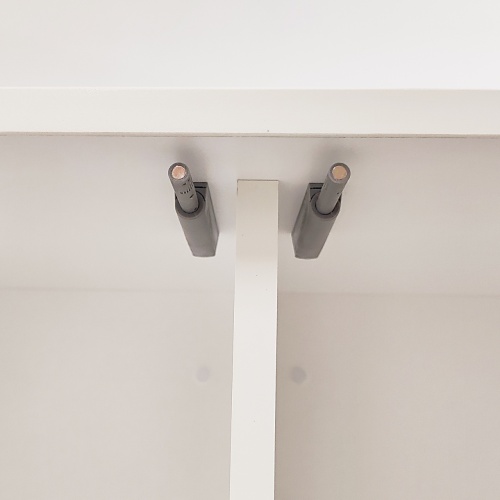 Детальная картинка Подставка AquaPlus 100 (101*41*72 см) две дверки ДСП, белое дерево, в коробке, подходит для модели аквариума LUX П200 фото 8