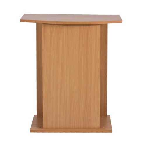 Детальная картинка Подставка AquaPlus фигурная 60 (61х32/24х72 см) без дверки, бук, в коробке, подходит для модели аквариума STD Ф70 фото 2