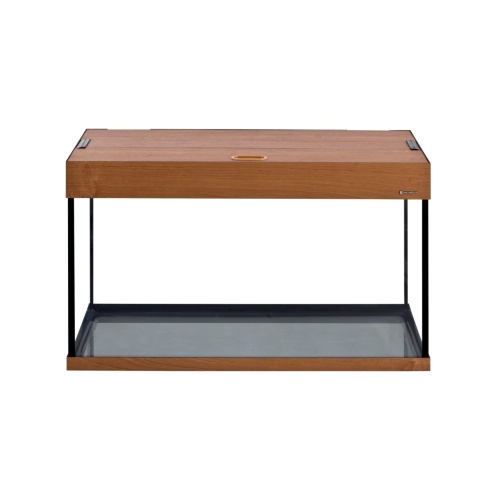 Детальная картинка Аквариум AquaPlus LUX LED П120 ольха (81х36х49 см) стекло 6 мм, прямоугольный, 105 л., аквар. коврик фото 2