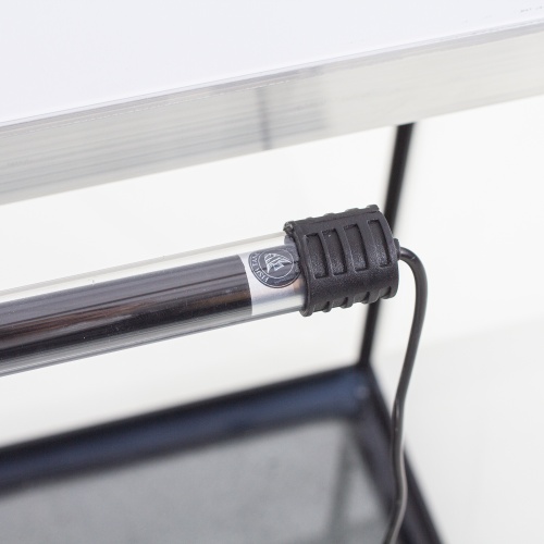 Детальная картинка Аквариум Ф-105 LUX LED (71х36х56 см) стекло 6 мм, махагон, 99 л., аквар. коврик фото 10