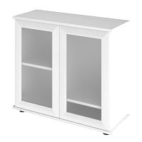 Картинка анонса Подставка AquaPlus 80 (81*36*72 см) две дверки МДФ со стеклом, белое дерево, в коробке, подходит для модели аквариума LUX П120