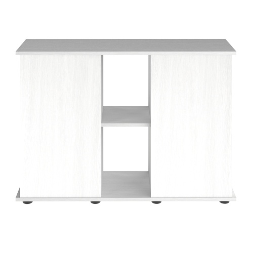 Детальная картинка Подставка AquaPlus 100 (101*41*72 см) две дверки ДСП, белое дерево, в коробке, подходит для модели аквариума LUX П200 фото 2