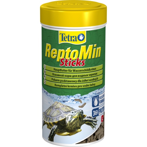 Детальная картинка Корм Tetra ReptoMin Sticks 250 мл, палочки для водных черепах 