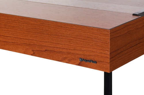 Детальная картинка Аквариум AquaPlus LUX П288 итальянский орех (121х41х66 см) стекло 10 мм, прямоугольный, 254 л., с лампами Т8 2х38 Вт, аквар. коврик