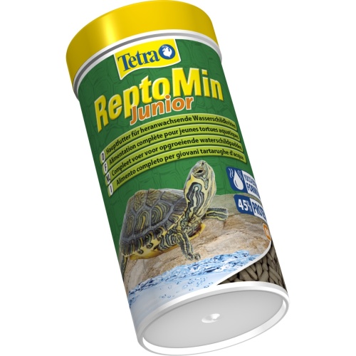 Детальная картинка Корм Tetra ReptoMin Junior 250 мл, минипалочки для молодых водных  черепах  фото 2